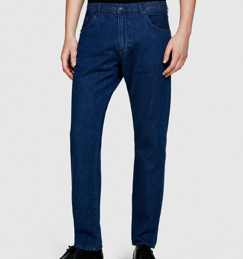 Liverpool slim fit jeans - men's slim fit jeans - Dark Blue | Sisley image number 4